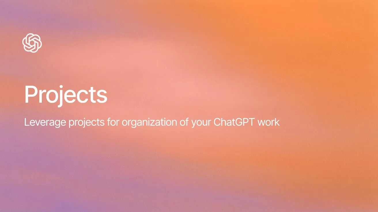 CHATGPT項目現在是免費的:自信地組織工作和分裂聊天